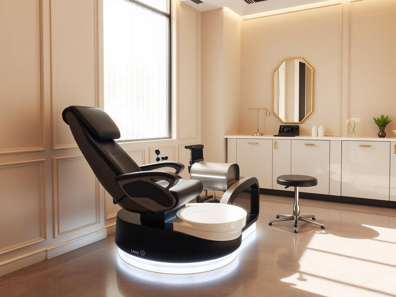 No-Plumbing Pedicure Chairs